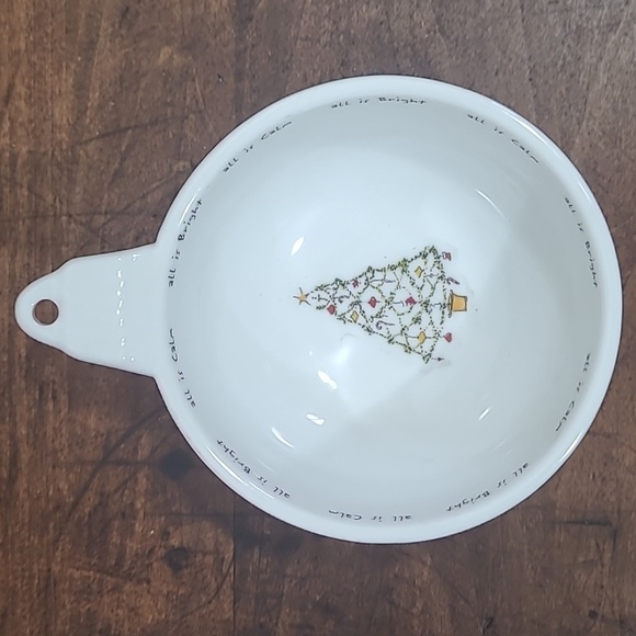 EUC Pottery Barn Holiday Cheer Ornament Bowls Set of 3 Berry Bowls Candy Bowls - Picture 4 of 11